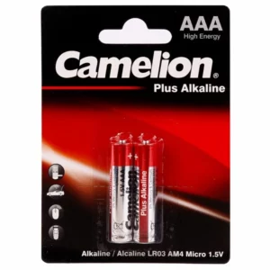 باتری دوتایی نیم قلمی Camelion Plus Alkaline LR6 1.5V AAA