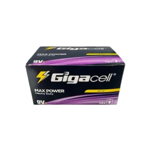 باتری کتابی Gigacell Max Power Heavy Duty 6F22 9V