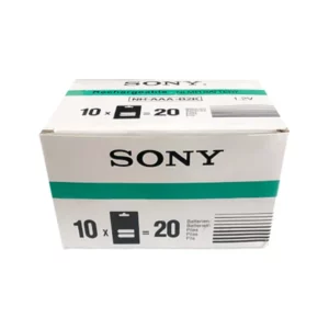 باتری دوتایی نیم قلمی شارژی Sony CycleEnergy Ni-MH AAA 1550mAh
