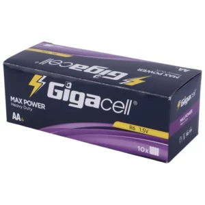باتری چهارتایی قلمی Gigacell Max Power Heavy Duty R6 1.5V AA شیرینک