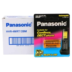 باتری نیم قلمی شارژی Panasonic HHR-4MRT/2BM High Copy