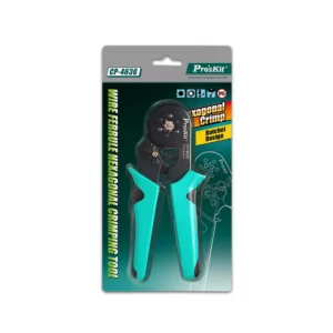 آچار پرس سر سیم وایرشو شش طرفه پروسکیت ProsKit CP-463G