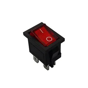 کلید راکر چراغدار KCD1-101N 4PIN