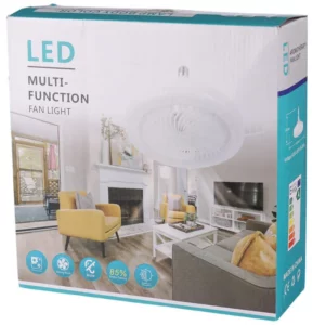 لامپ ال ای دی پنکه دار Fan Light پایه E27 + ریموت کنترل