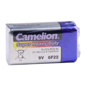 باتری کتابی Camelion Super Heavy Duty 9V شیرینک