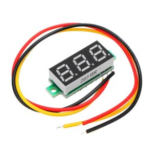 ماژول ولتمتر 3 دیجیت DC0-36V سایز 0.28 اینچ