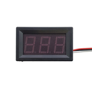 ماژول ولتمتر سایز 0.56 اینچ 2 سیمه روپنلی قرمز DC4.5-30V