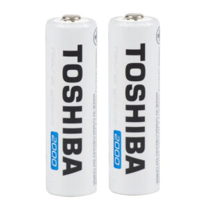باتری دوتایی قلمی شارژی Toshiba TNH-6GME BP-2C AA 2000mAh