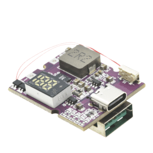 ماژول پاوربانک فست شارژ 22.5 وات دارای نمایشگر با خروجی USB و Type-C
