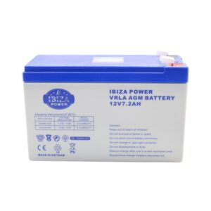 باتری خشک 12 ولت 7.2 آمپر ساعت مارک IBIZA POWER