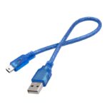 کابل تبدیل USB-A به Mini USB شیلددار - 30 سانتی متر