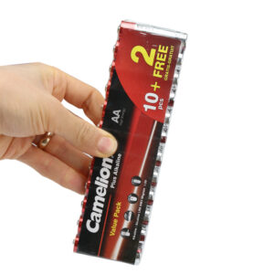 باتری قلمی Camelion Plus Alkaline LR6 1.5V AA بسته 12 عددی شیرینک