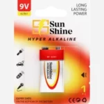 باتری کتابی 9 ولت SunShine Hyper Alkaline 6LR61