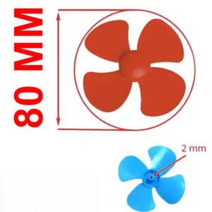 ملخ 4 پره – 80MM