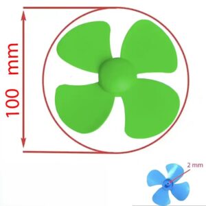 ملخ 4 پره – 100MM