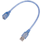 کابل کوتاه افزایش طول USB گلد اسکار Gold Oscar طول 30 سانتی متر