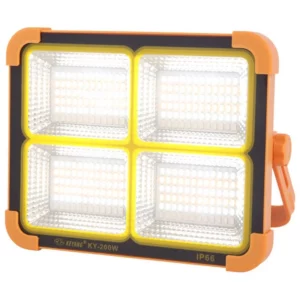 پروژکتور سیار شارژی و پاوربانک خورشیدی Keyang KY-200W