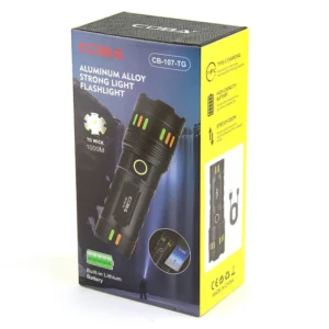 چراغ‌قوه پلیسی شارژی COBA CB-107-TG