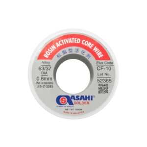سیم لحیم 0.8mm 50gr مارک ASAHI